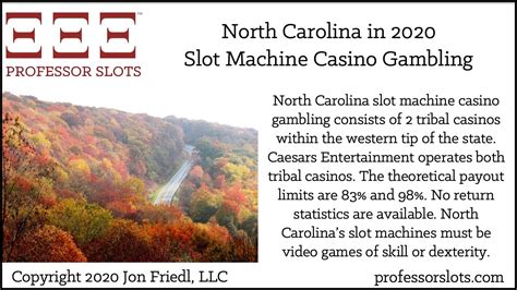north carolina slot machine laws.